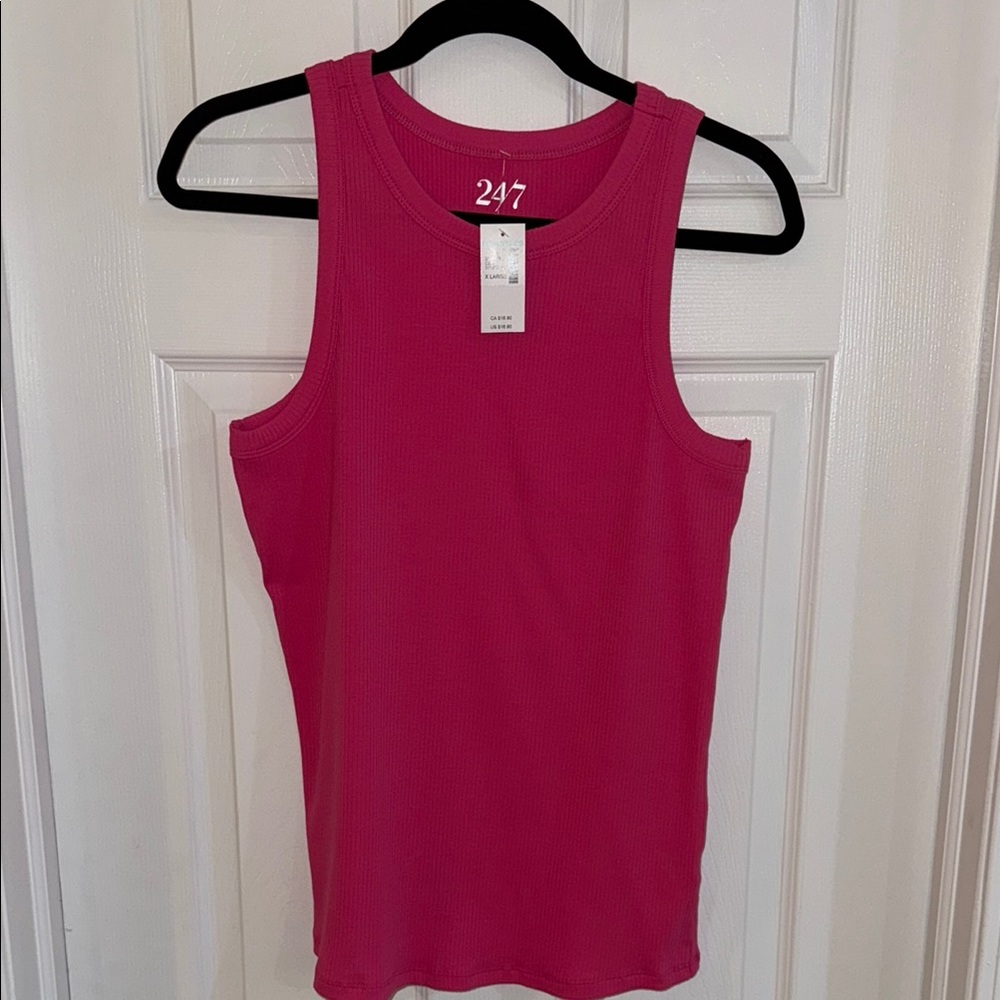 Maurices 24/7 Pink Tank Top